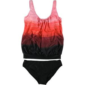 Tags Weekly Womens Ombre 2 Piece Bikini, NWT